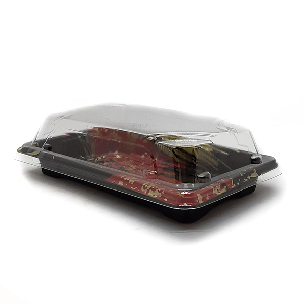Bandejas Descartables Decoradas - Ideal Sushi 壽司盒 15 X 9 X 5 Cm JP-1101 (PACK X10) 