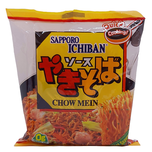 SAPPORO ICHIBAN CHOW MIEN INSTANTÁNEO 102 GR.